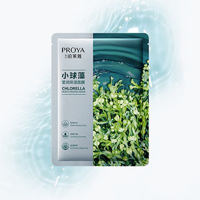 UU国际小球藻莹润保湿面膜